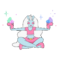 Magic Love Sticker by Glow The Unicorn