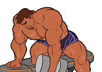 Workout Gym Sticker