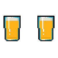 pizza beer Sticker