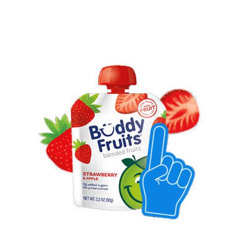 Fruit Snack Tailgate Sticker by Buddy Fruits