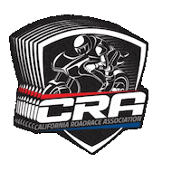 Road Racing Sticker by California Roadrace Association