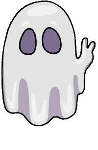 Halloween Ghost Sticker