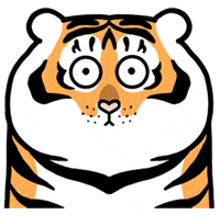 Tiger Wow GIF by Bu2ma
