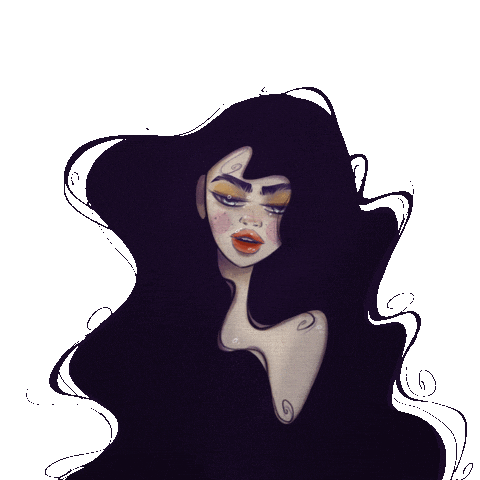 Digital Art Illustration Sticker
