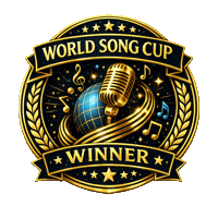 Winner Champion Sticker by World Song Cup