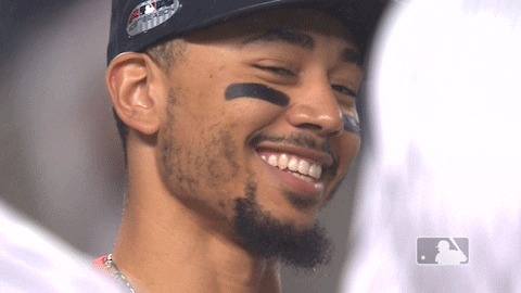 Red Sox Smile GIF by MLB