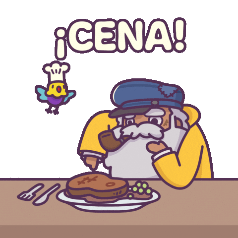 Hungry Bird Sticker by Castaways