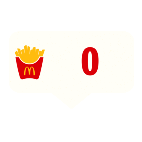french heart Sticker by McDonalds