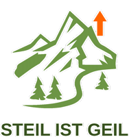 Hiking Bergauf Sticker by Unterwegs im Freien