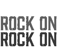 Animation Rock Sticker by Terrafolio