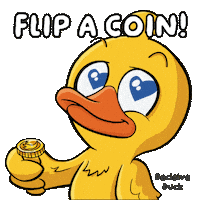 Duck Flip Sticker by VeeFriends