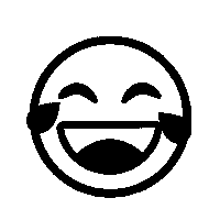 Laugh Smile Sticker by Le Buzz Studio