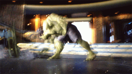 hulk smashing GIF