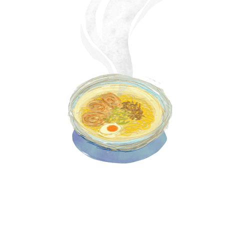 Apeirently noodles ramen mee GIF