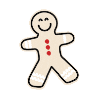 hunterwillowandco christmas family pyjamas ginger bread Sticker