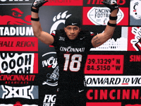 Football GIF by Cincinnati Bearcats