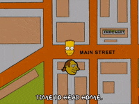 monitoring bart simpson GIF