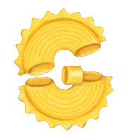 Al Dente Abc Sticker by Bianca Bosso