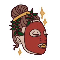 Self Care Facemask Sticker