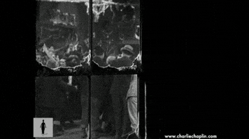 sad silent film GIF by Charlie Chaplin
