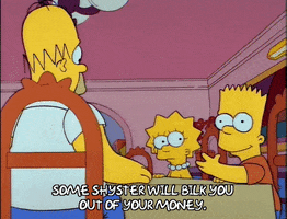 Talking Season 3 GIF by The Simpsons