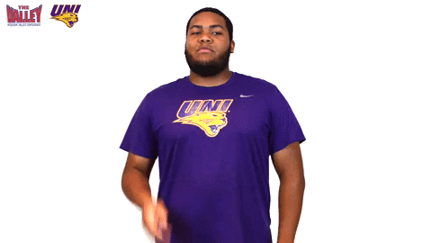 Northern Iowa Panthers GIF by Missouri Valley Conference