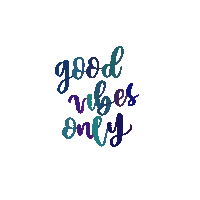 Calliglaiphy goodvibes calliglaiphy Sticker