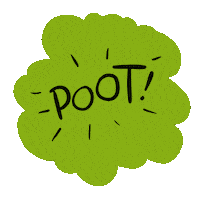 Fart Poot Sticker