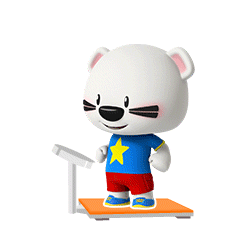 3D Wait Sticker by UpStudiosWorld