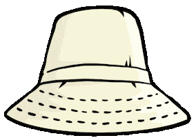 Bucket Hat Sticker