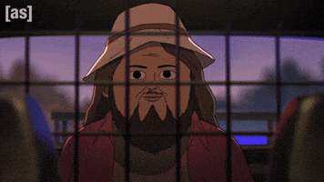 Cop Car Smile GIF by Adult Swim