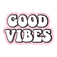 Happy Good Vibes Sticker by Lonbali
