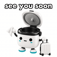 See Ya Goodbye GIF by Rice Robot