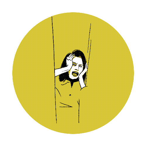 halloween scream GIF by Stephanie Davidson