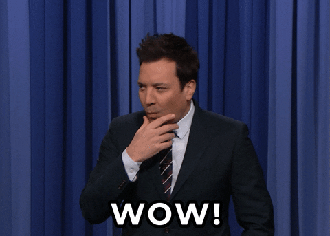 Jimmy Fallon Wow GIF by The Tonight Show Starring Jimmy Fallon