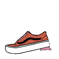Shoes Oops Sticker