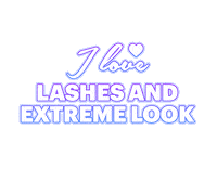 Lash I Love Sticker by EXTREME LOOK