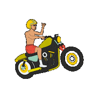 Summer Bike Sticker by TripSurfer