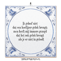 Spreuk Troost Sticker by Tegelspreuken.nl