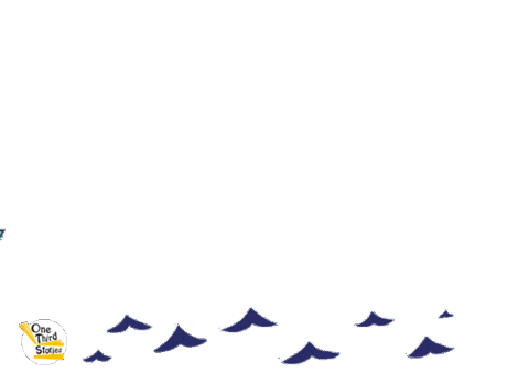 travel sea Sticker by One Third Stories