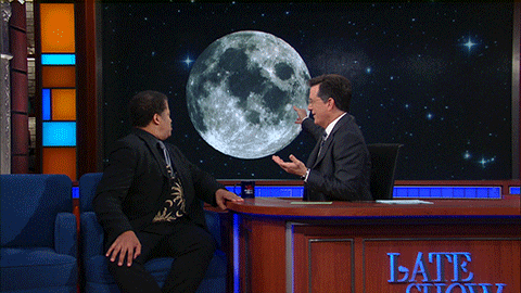 stephen colbert moon GIF by The Late Show With Stephen Colbert