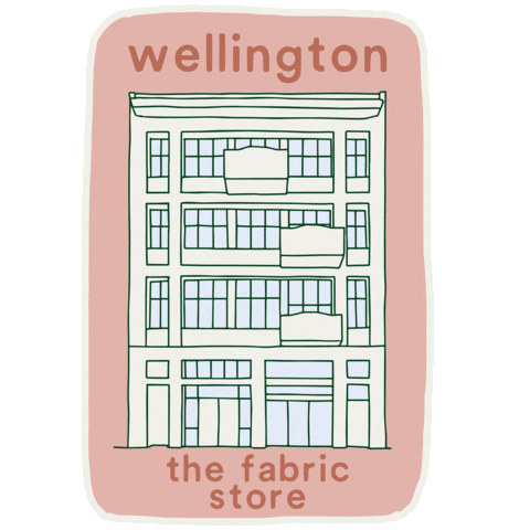 Sewing Wellington Sticker by The Fabric Store
