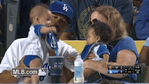 laugh dancing GIF by MLB