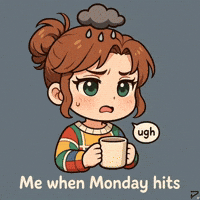Monday Morning Coffee GIF by Persona