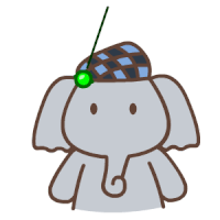 Emoji Elephant Sticker