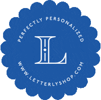 letterlyshop seal stamp stationery custom stationery Sticker