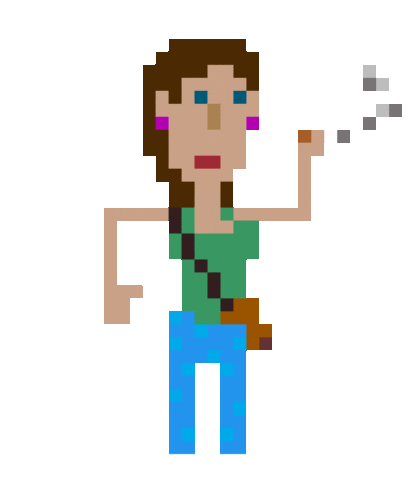 Anna Wienerin Sticker by CryptoWiener