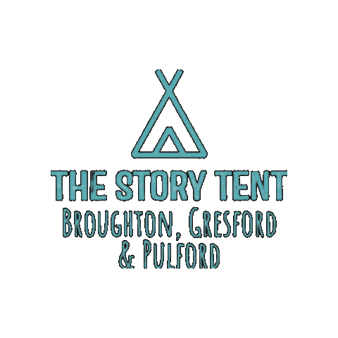 thestorytentwithhannah chester wrexham broughton storytent Sticker