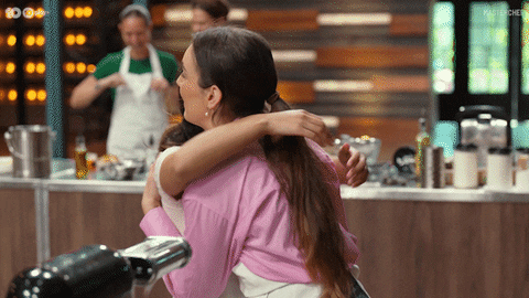 Mal Hug GIF by MasterChefAU