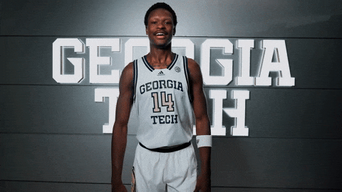 Georgia Tech Basketball GIF by Georgia Tech Yellow Jackets